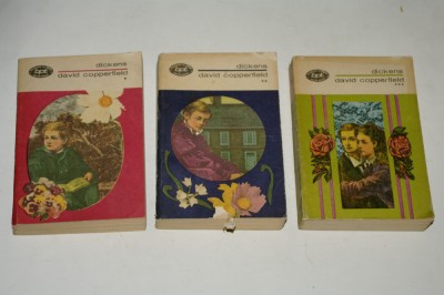 David Copperfield - Dickens - 3 vol. foto
