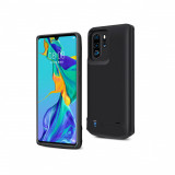 Husa Compatibila cu Huawei P30 Pro cu Baterie de 5000mAh Techsuit Power Pro Negru