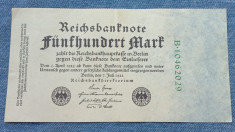 500 Mark 1922 Germania / marci germane / seria 10462029 foto