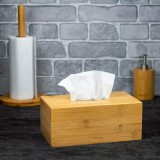 Cutie pentru servetele, din bambus, 26,4x15x11,2cm, KingHoff