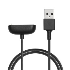 Cablu alimentare USB Kwmobile pentru Fitbit Charge 6, Negru, Plastic, KWM0000255N001C foto