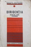 DIRIGENTIA. INCERCARI, OPINII, CONTRIBUTII-COLECTIV-344675