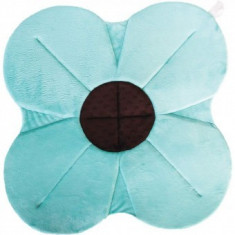 Cadita de plus si salteluta de joaca Poppy BloomingBath Albastru foto