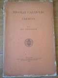 Nicolai Calliclis Carmina - Leo Sternbach ,309590