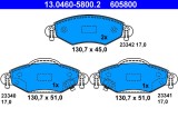 ATE 13.0460-5800.2 set placute frana,frana disc