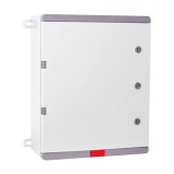 Cumpara ieftin Cutie distributie IP67 din ABS gri, usa mata, placa metalica, 400x500x180 mm PD405018