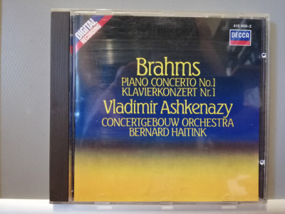 Brahms - Piano Concerto no 1(1982/Decca/RFG) - CD ORIGINAL/ca Nou foto