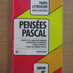 Claude Genet - Pensees Pascal (texte comentate in franceza)