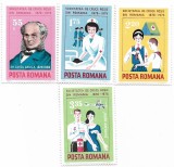 Centenarul Crucii Rosii, 1976 (e) - serie completa, NEOBLITERATA