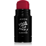 Cumpara ieftin Avon Viva La Pink! blush cremos culoare Purple Power 5,5 g