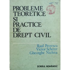 Probleme Teoretice Si Practice De Drept Civil - Ral Petrescu , C790