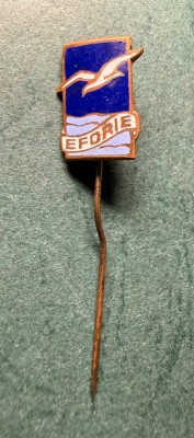 Insigna turistica Eforie RSR foto