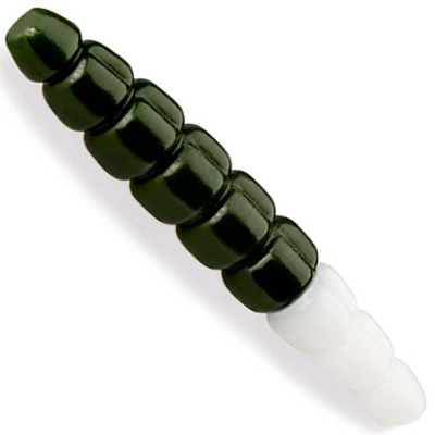 Naluca FISHUP Trout Series Morio Cheese, 140 Dark Olive White, 3.1cm, 12buc/pac foto