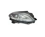 Far MERCEDES Clasa GLE (W166), 08.2015-03.2020, partea dreapta, DEPO, cu LED daytime running light; H7+H7; electrical; cu motor; halogen,