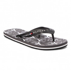 Papuci Tommy Hilfiger CITY PRINT BEACH SANDAL BUDDY foto