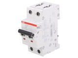 &Icirc;ntrerupător Supracurent ABB 2A 2 Poli 230/400VAC 6kA Cod 2CDS252001R0277