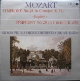 Disc vinil, LP. SYMPHONY NO. 41 IN C MAJOR, K. 551 &raquo;JUPITER&laquo; / SYMPHONY NO. 28 IN C MAJOR, K. 200-MOZART-271522, OPUS