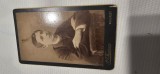 Fotografie cabinet anii 1890 , atelier fotografic FACIROV , BUCURESTI