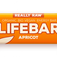 Lifebar Baton cu Caise Raw Bio Lifefood 47gr