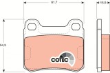 TRW GDB911 COTEC set placute frana,frana disc