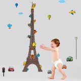 Cumpara ieftin Sticker decorativ, Masuratoare turnul Eiffel, 210 cm, 1413ST, Oem