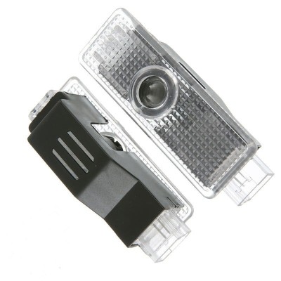 Set 2 Bucati Emblema Logo LED Portiera dedicata Marca Auto BMW foto