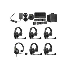 Solutie intercom completa Saramonic WiTalk WT6S6xbat, 6 pers, Full-Duplex 1.9GHz, single-ear