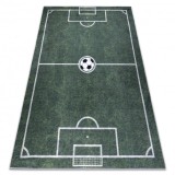 BAMBINO 2138 covor lavabil Teren, fotbal pentru copii anti-alunecare - verde , 180x270 cm