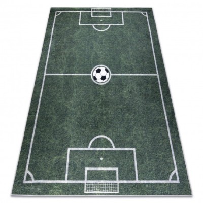 BAMBINO 2138 covor lavabil Teren, fotbal pentru copii anti-alunecare - verde , 120x170 cm foto