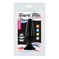 Plug Anal Silicon Negru, Lure, S#