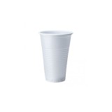 Pahare, 100 buc/ set, 200 ml, albe, Dopla