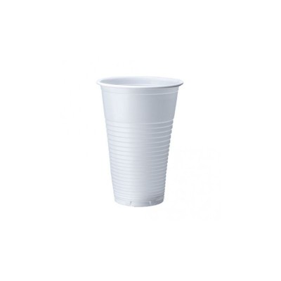 Pahare, 100 buc/ set, 200 ml, albe, Dopla foto