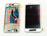 Display LCD Touchscreen cu Rama Huawei P10 Lite Alb Original