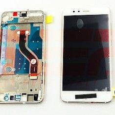 LCD+Touchscreen cu Rama Huawei P10 Lite WHITE