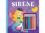 Cumpara ieftin Sirene - Carte de colorat, Kreativ