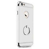 Husa pentru Apple iPhone 6/6S, GloMax 3in1 Ring PerfectFit, Silver