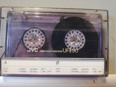 casete audio JVC Chrome UFII de 90 min - made Japan - stare: Perfecta foto