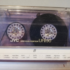 casete audio JVC Chrome UFII de 90 min - made Japan - stare: Perfecta