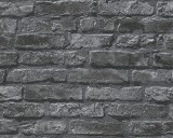 Tapet hartie, model caramida, AS Creation Black &amp; White 954701, 10 x 0.53 m