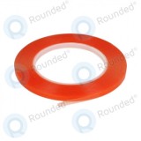 Bandă adezivă 0,6 cm (roșu-transparent)