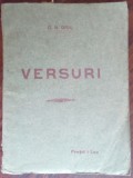 Cumpara ieftin (GHEORGHE NICULESCU) G. N. GIGU - VERSURI (VOLUM DEBUT 1915)[DEDICATIE/AUTOGRAF]