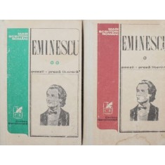 Poezii. Proza literara (2 volume) - Mihai Eminescu