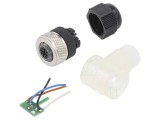 Mufă M12 4-Pin Mamă pe Cablu IP67
