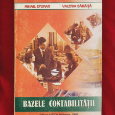 "Bazele contabilităţii" - Mihail Epuran, Valeria Babaita, Editia III, 1999.