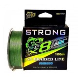 Fir textil PeX8 STRONG X8 Braided Line 100m, Super Power, 0,30mm, 29,4kg, 64.6 lbs, Windblade