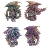 Magnet frigider Dragon pe craniu 6cm