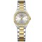 Ceas Dama CURREN Quartz Elegant cu Cadran Alb, Carcasa Aurie si Bratara Auriu-Alb , Accesoriu Chic si Versatil