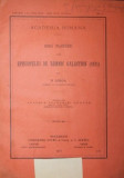 DOUA PLANGERI ALE EPISCOPULUI DE RAMNIC GALACTION 1821