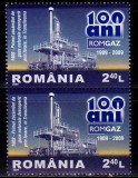 Cumpara ieftin RO 2009 ,LP 1831 ,&quot; ROMGAZ-100 de ani &quot;, serie pereche V ,MNH
