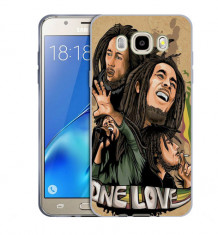 Husa Samsung Galaxy J5 2016 J510 Silicon Gel Tpu Model Marley Draw foto